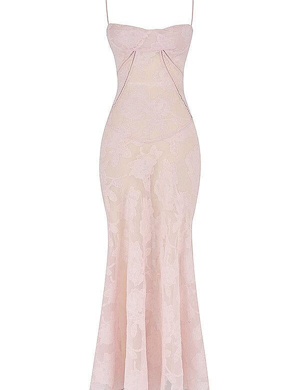 Serena - Vestido longo elegante para casamentos e eventos