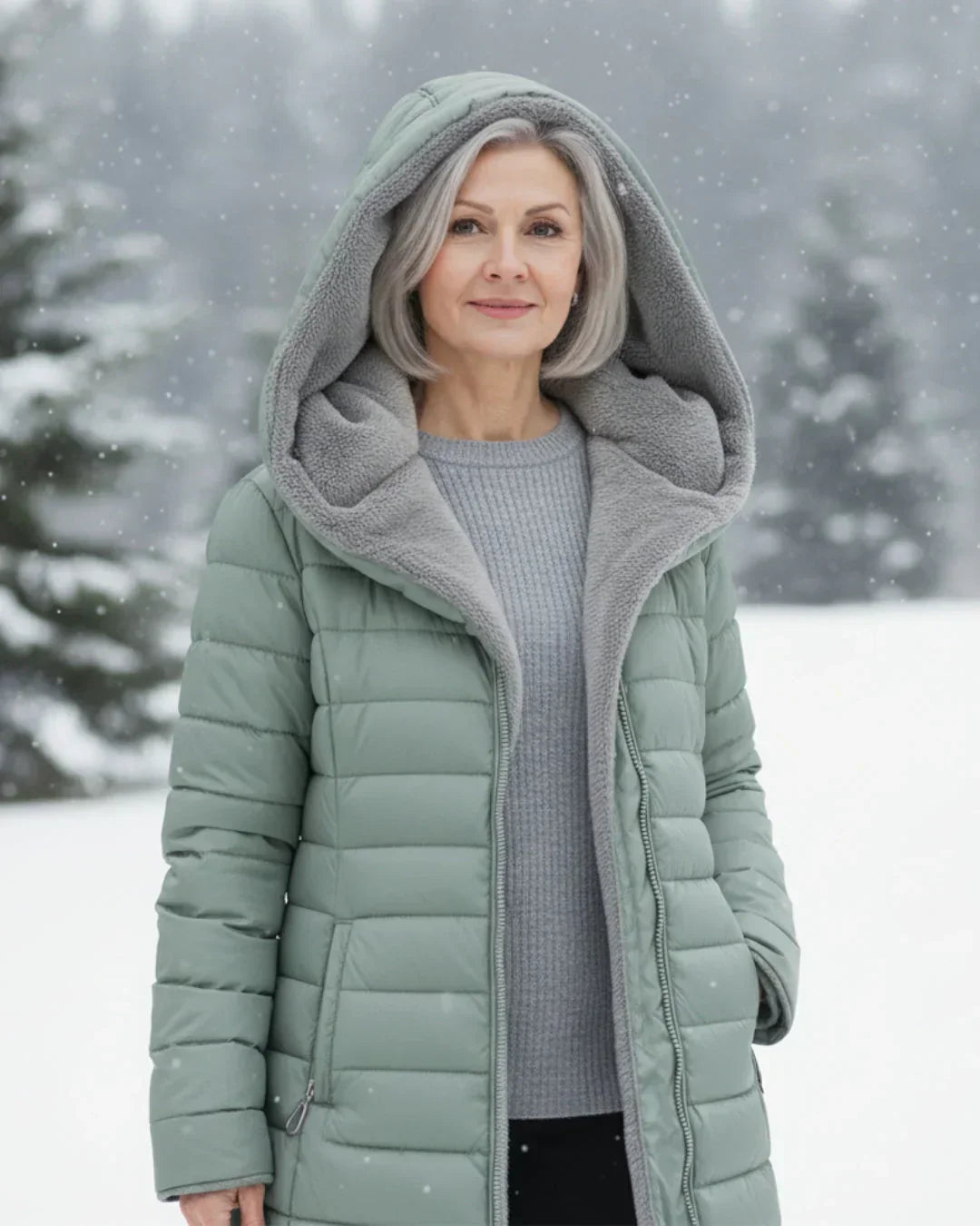 Olivia | Casaco de Inverno Acolchoado