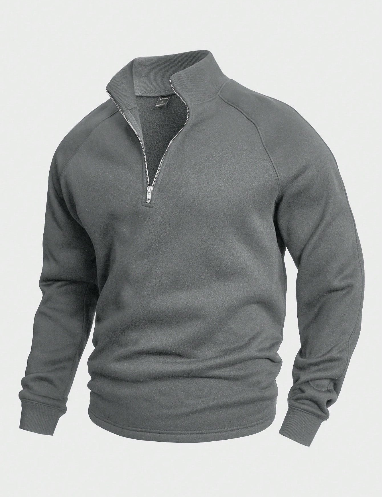 António - Pullover com fecho de meia altura