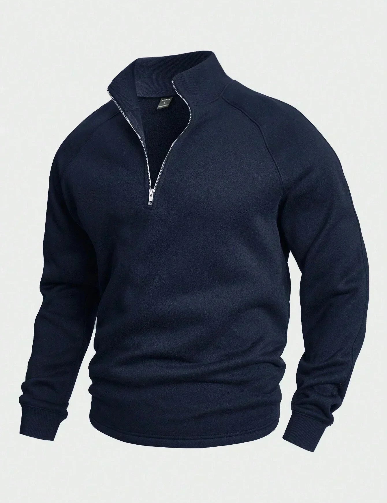 António - Pullover com fecho de meia altura