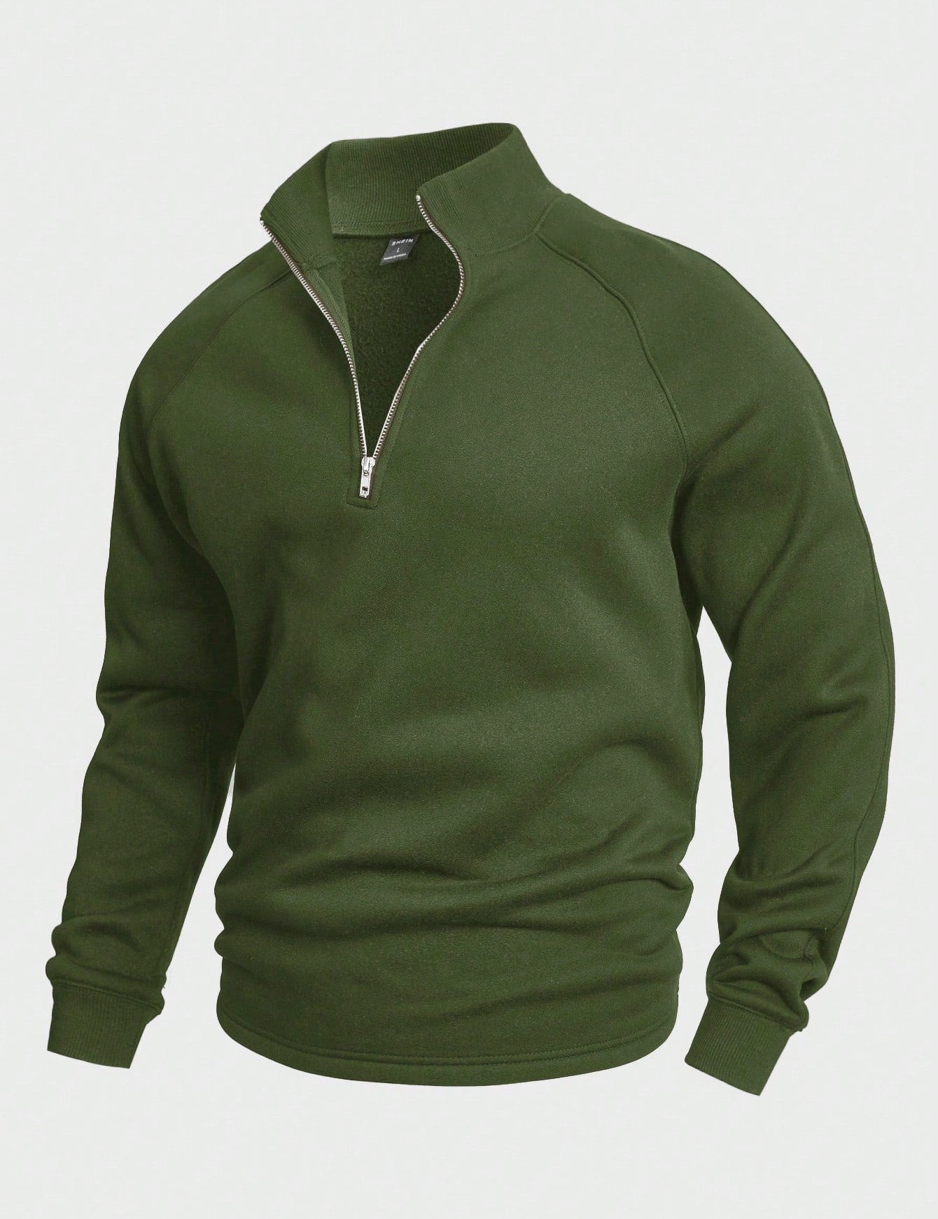 António - Pullover com fecho de meia altura