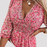 Maria - Vestido Floral de Primavera