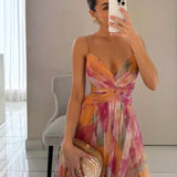 Gisele | Maxi Vestido Encantador com Padrão Floral