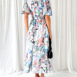 Carolina | Vestido Feminino com Padrão Floral