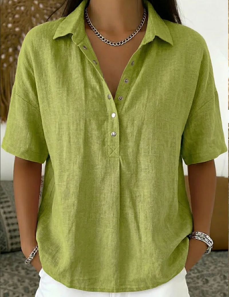 Vanessa | Blusa com colarinho refinado