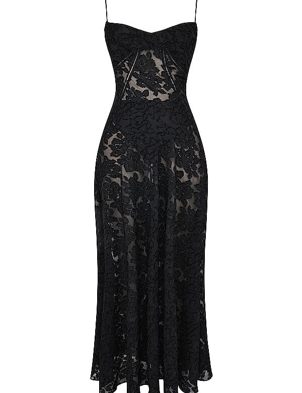 Serena - Vestido longo elegante para casamentos e eventos