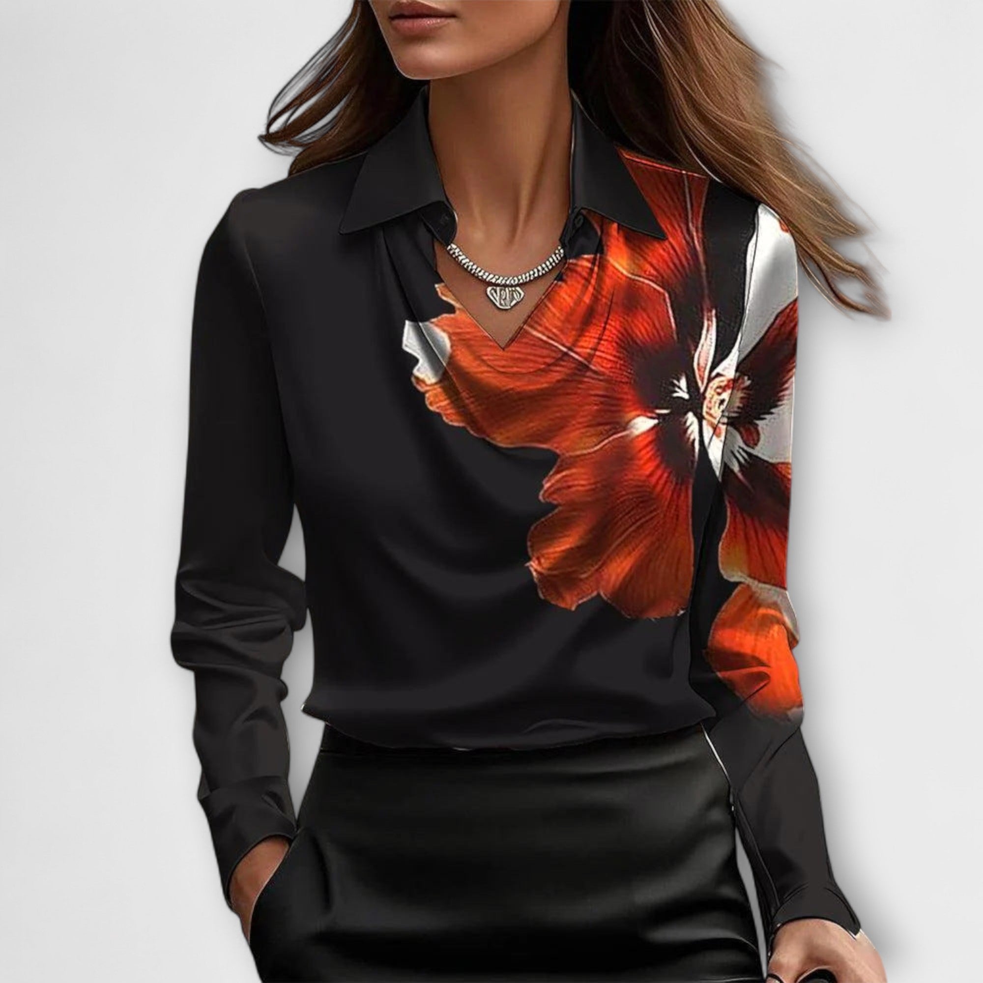 Sofia - Blusa brilhante