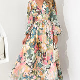 Carolina | Vestido Feminino com Padrão Floral