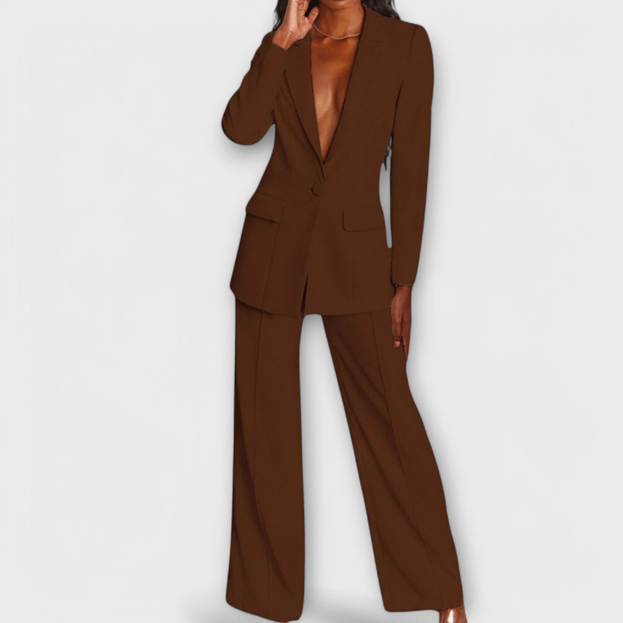 Amelia - Fato Feminino Elegante