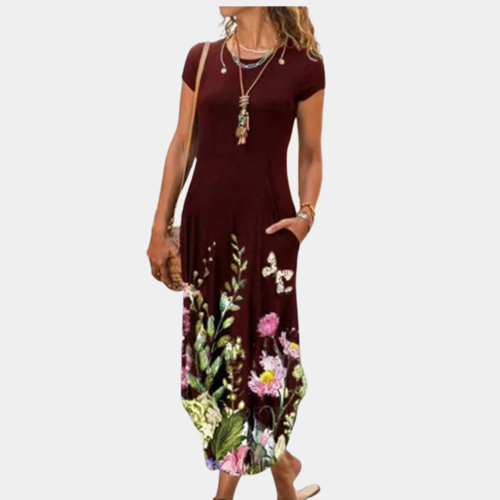 Ana - Vestido Longo Elegante