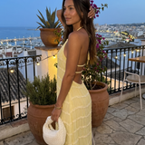 Angélica | Vestido de Verão Longo