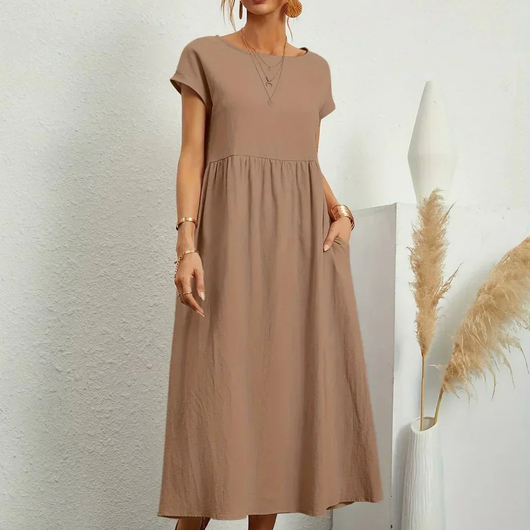 Gabriela | Vestido Midi de Elegância Intemporal