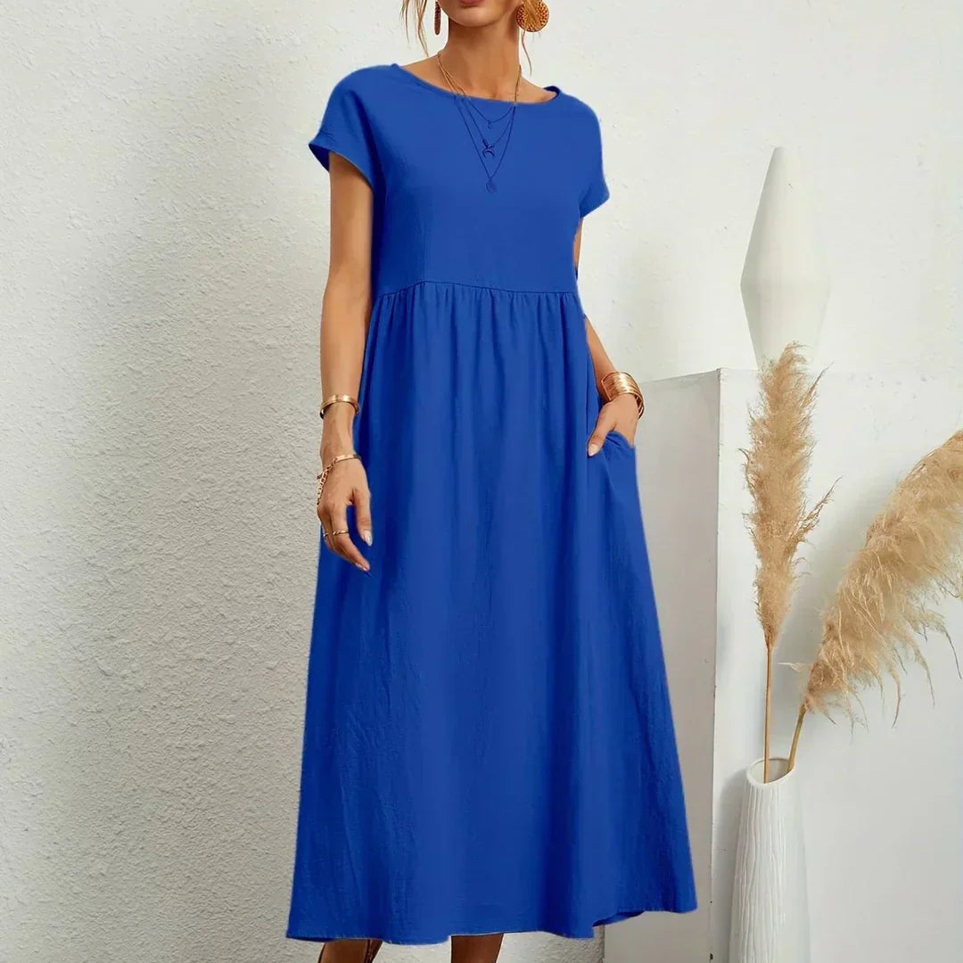 Gabriela | Vestido Midi de Elegância Intemporal