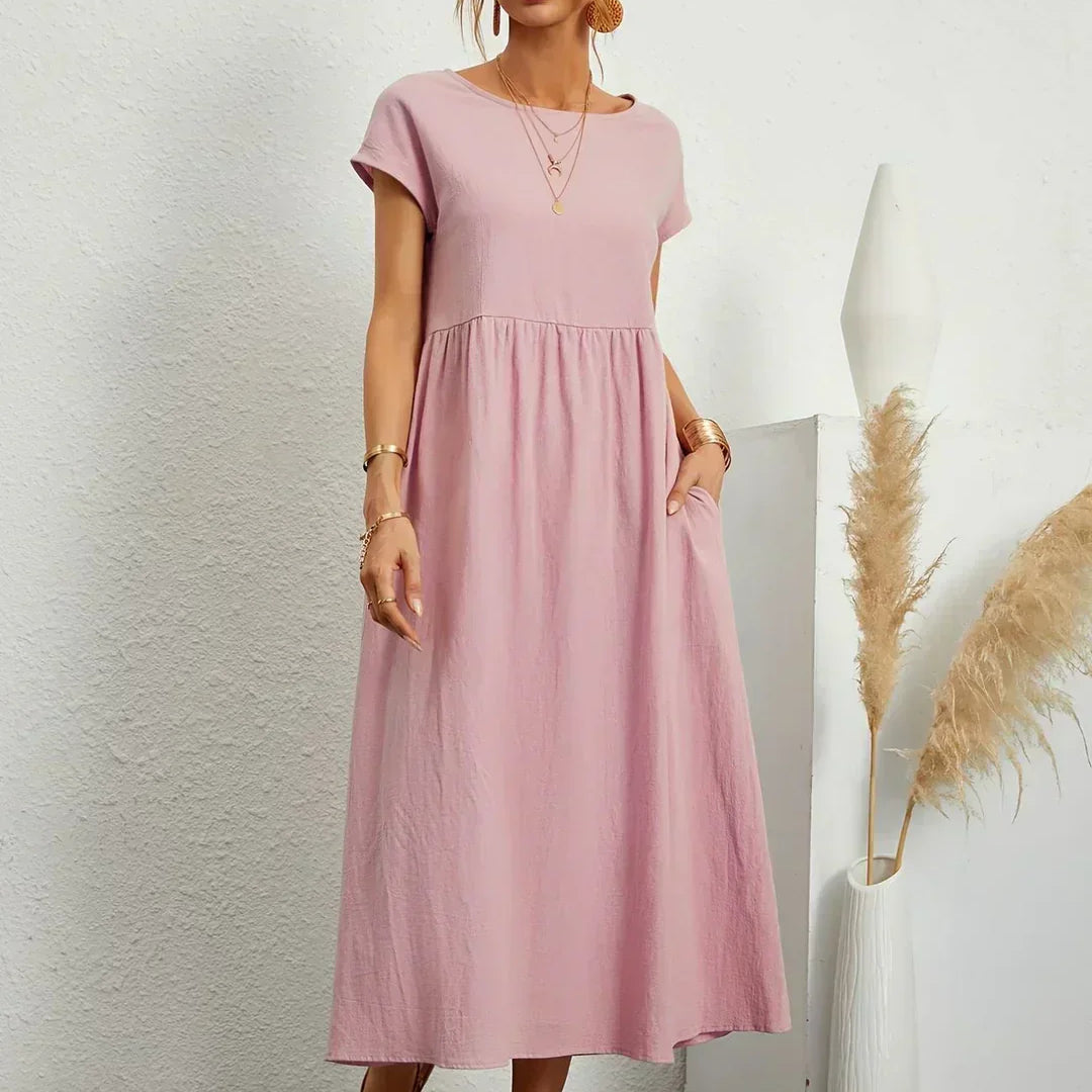 Gabriela | Vestido Midi de Elegância Intemporal