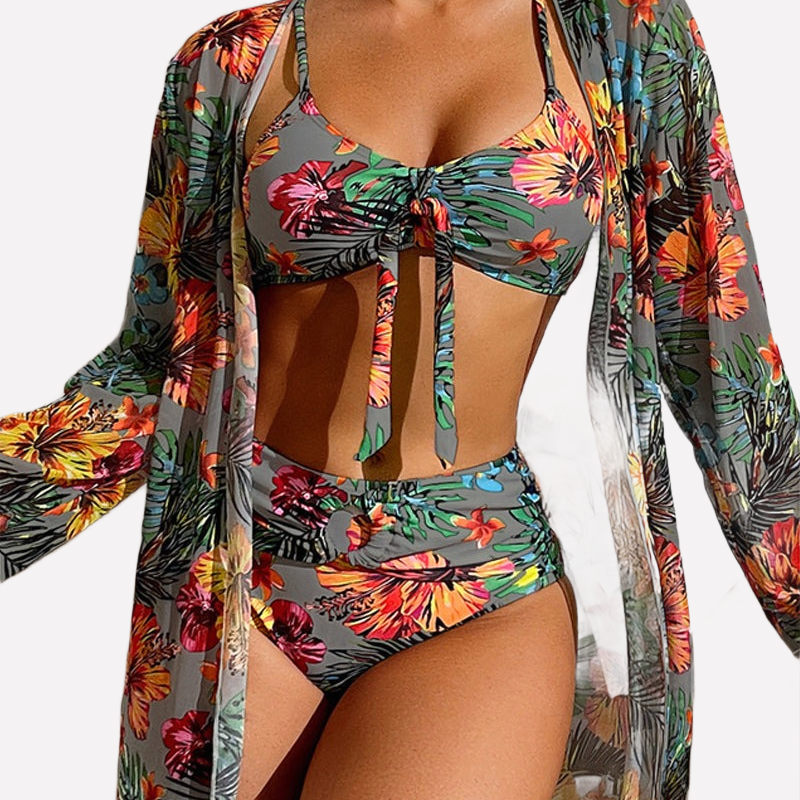 Bikini de Cintura Alta Confortável Livia