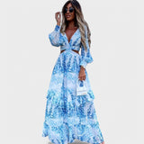Glória - Vestido Longo Elegante