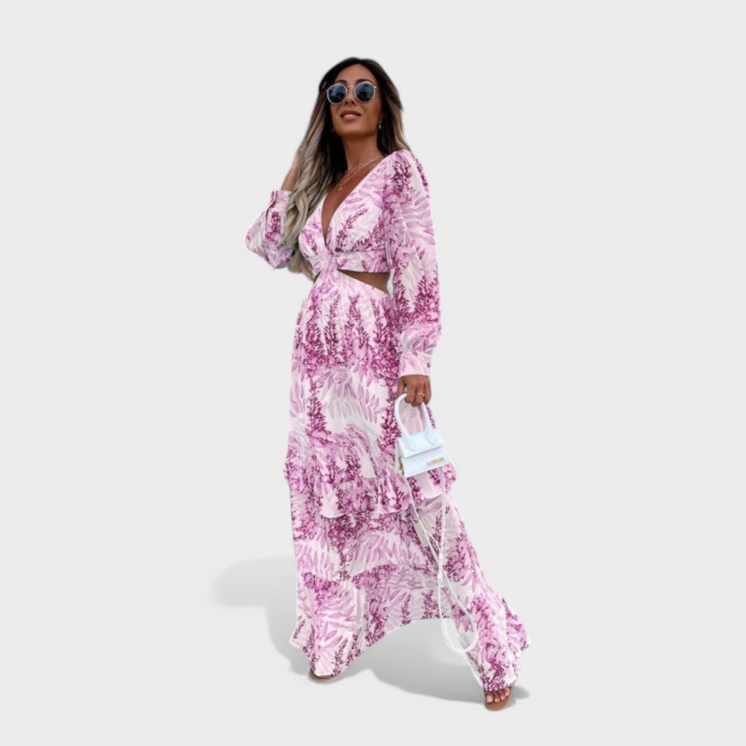 Glória - Vestido Longo Elegante