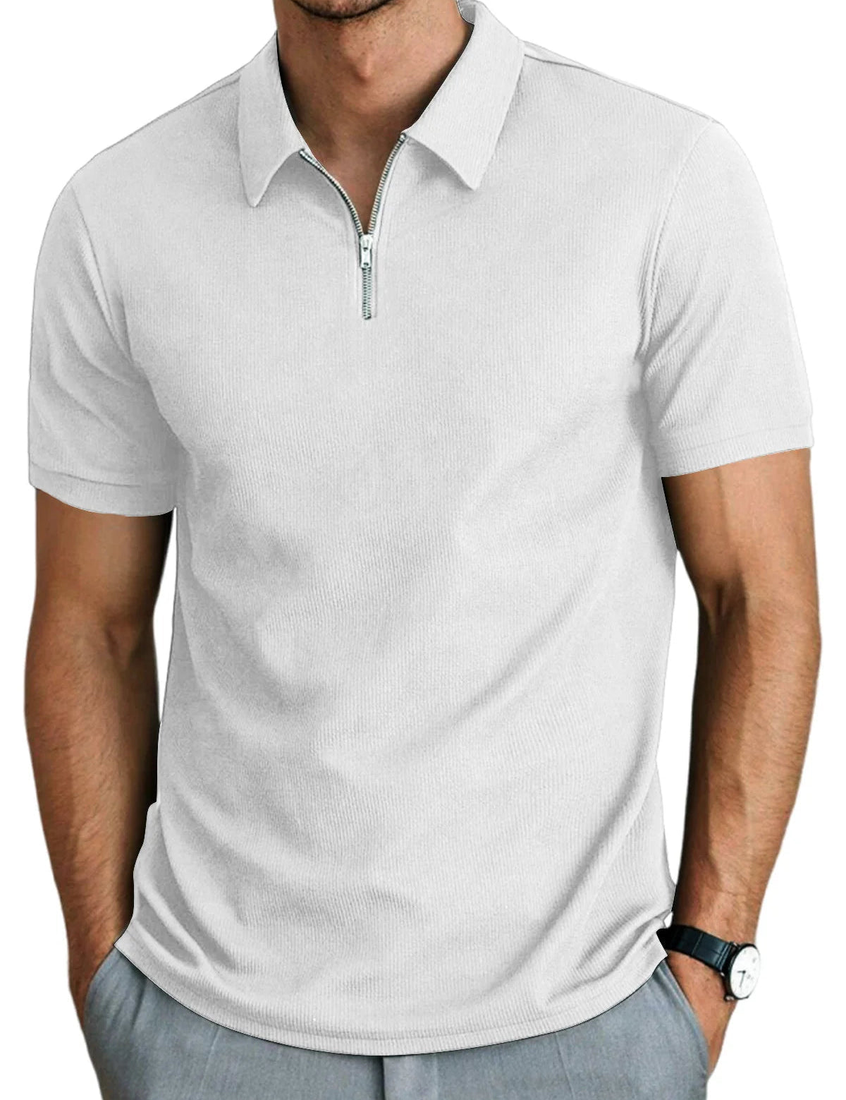 Camisa Polo - Mistura Leve Relaxado