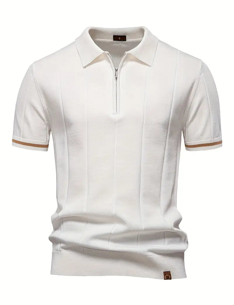 Camisa Polo - Mistura Poliéster Slim