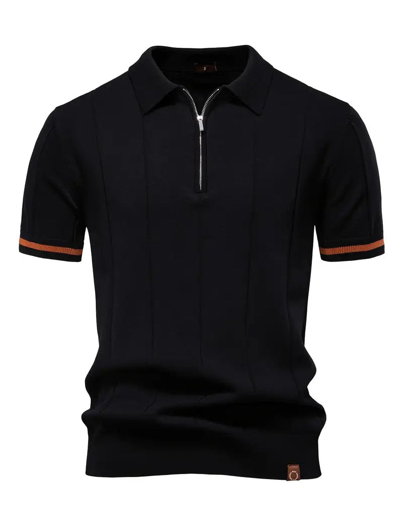 Camisa Polo - Mistura Poliéster Slim