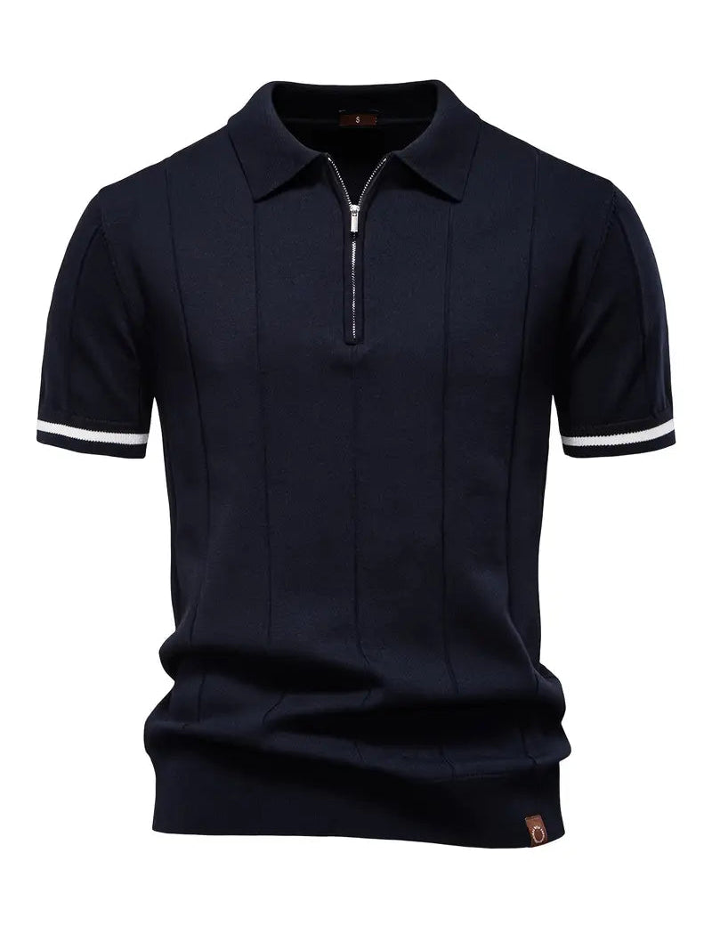 Camisa Polo - Mistura Poliéster Slim
