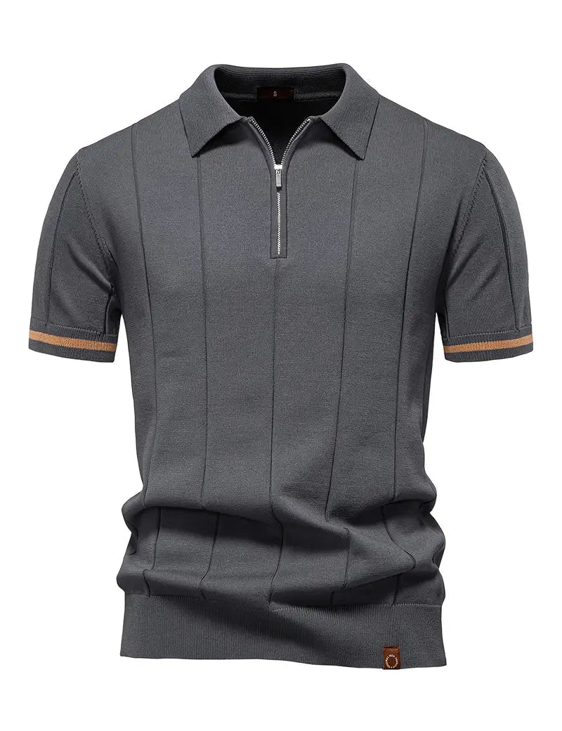 Camisa Polo - Mistura Poliéster Slim