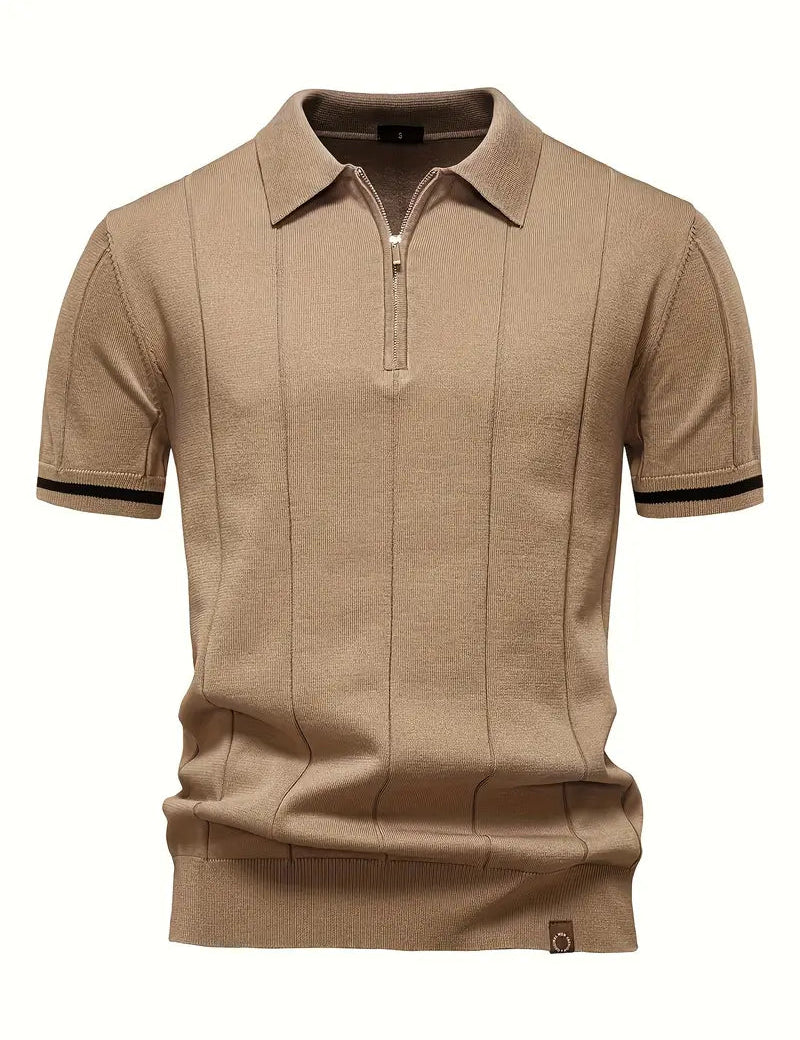 Camisa Polo - Mistura Poliéster Slim