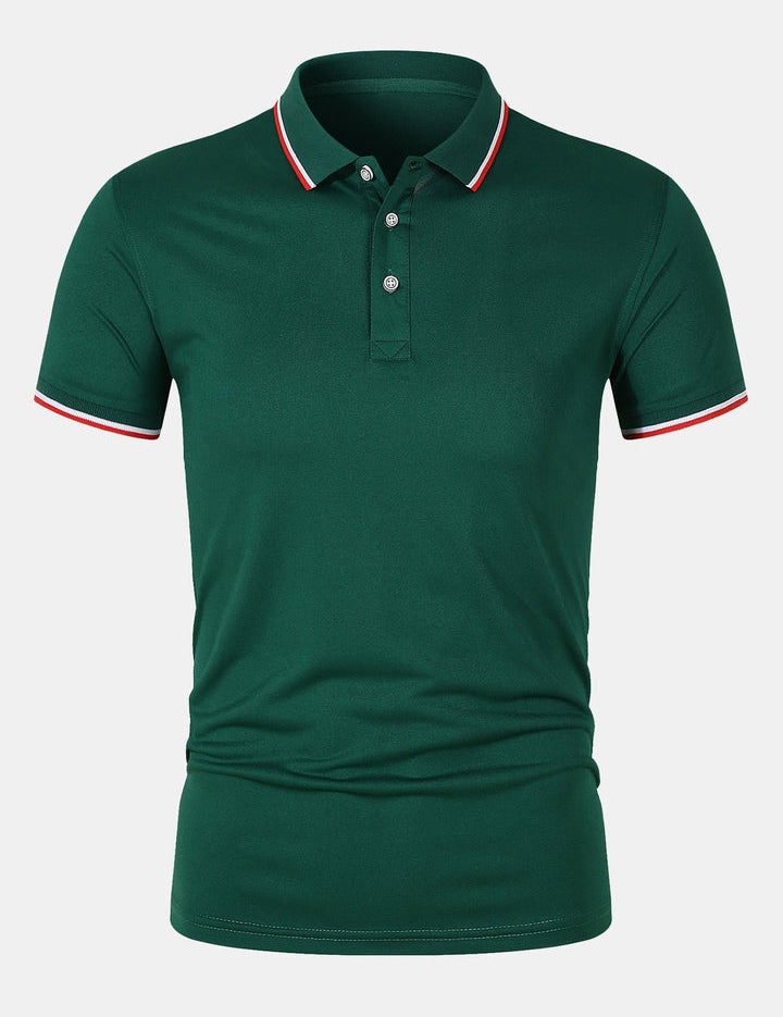 Camisa Polo - Fecho de Botão Malha