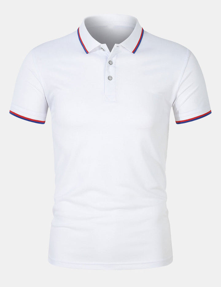 Camisa Polo - Fecho de Botão Malha