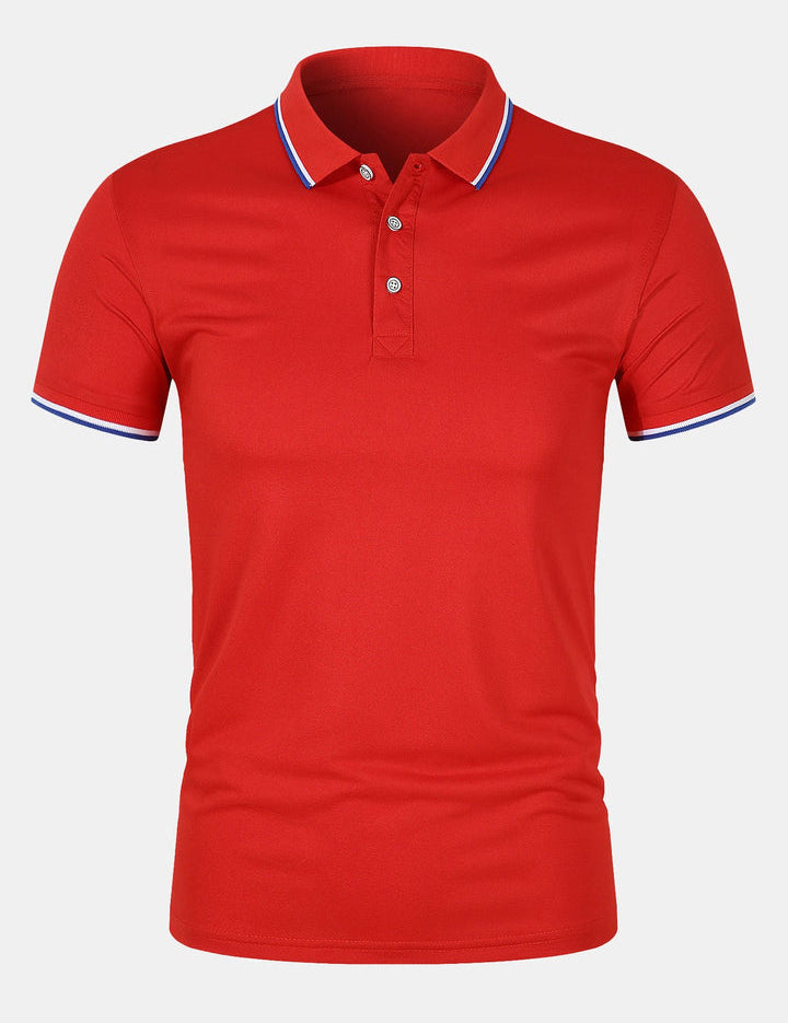 Camisa Polo - Fecho de Botão Malha