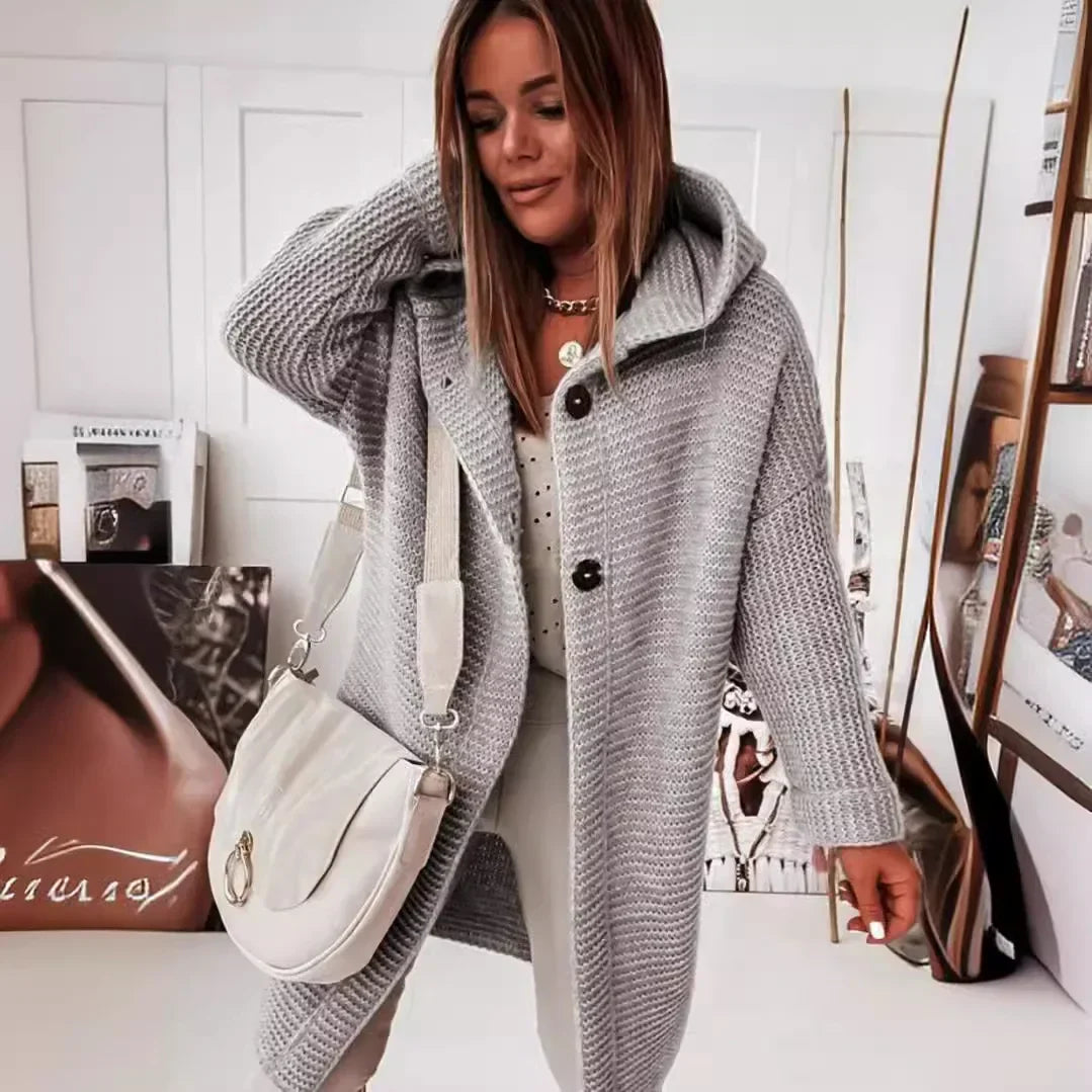 Cristina - Casaco de Malha Elegante