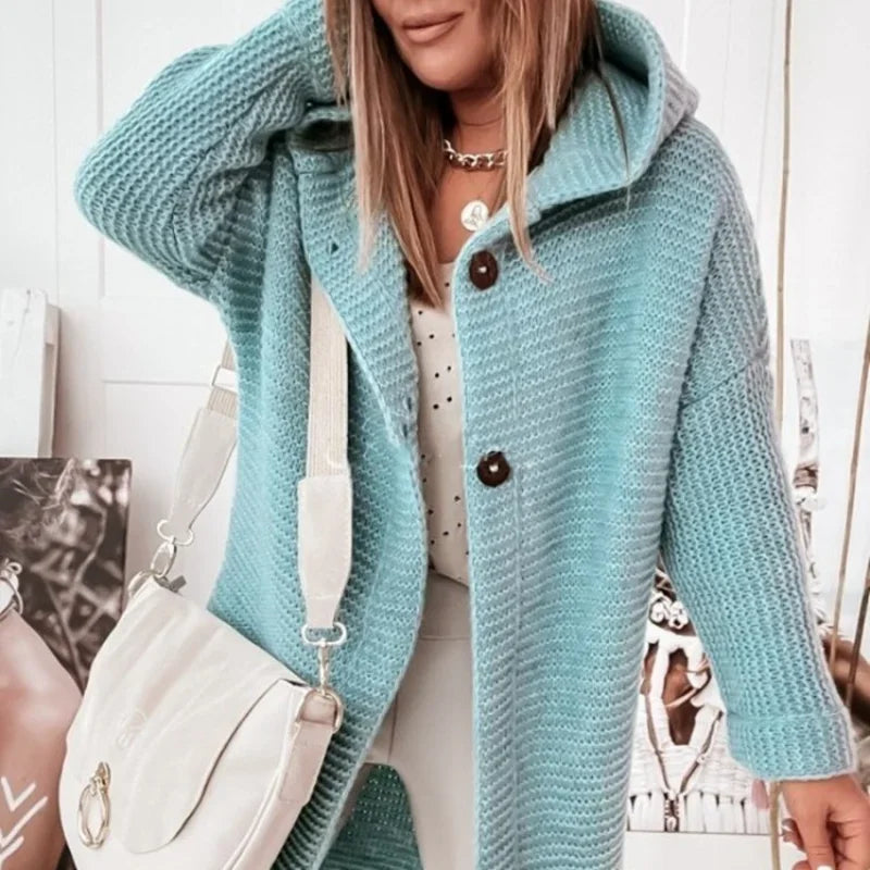 Cristina - Casaco de Malha Elegante