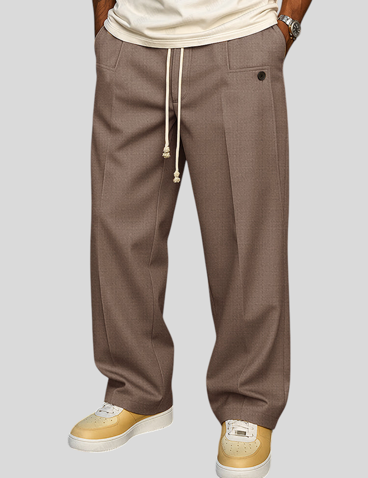 Edgar - Calças Masculinas Elegantes com Corda