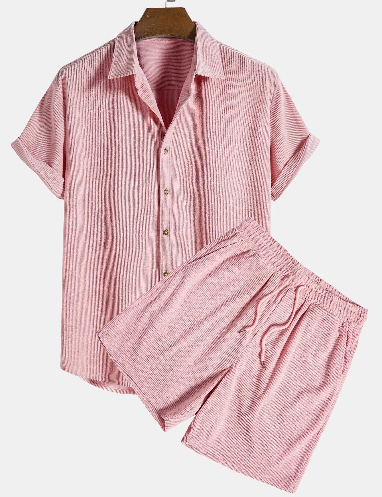 Conjunto de Camisa - Veludo Cotelê