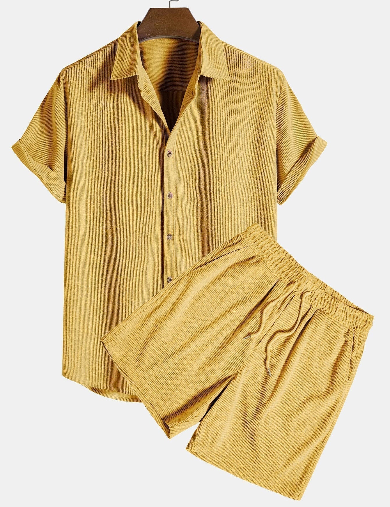 Conjunto de Camisa - Veludo Cotelê