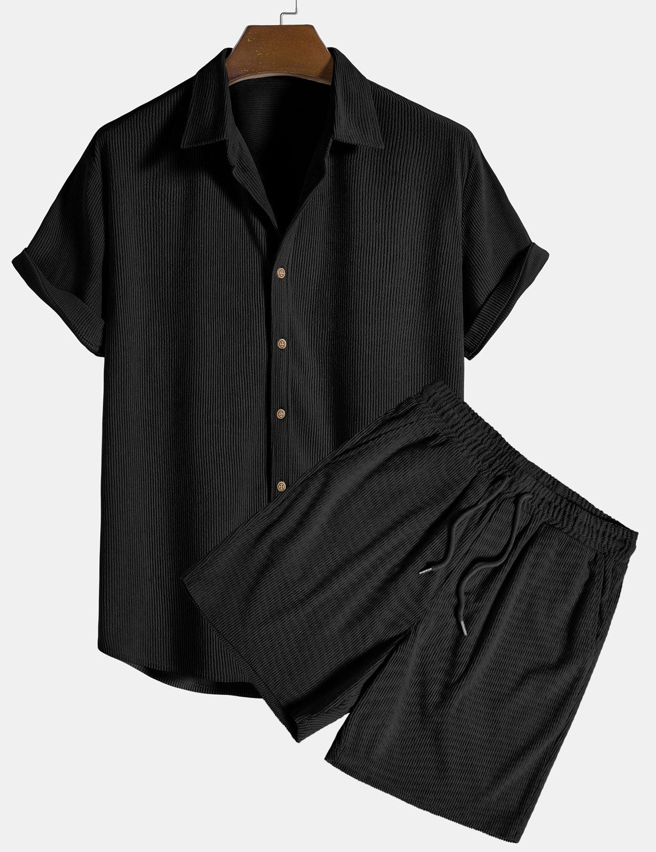 Conjunto de Camisa - Veludo Cotelê