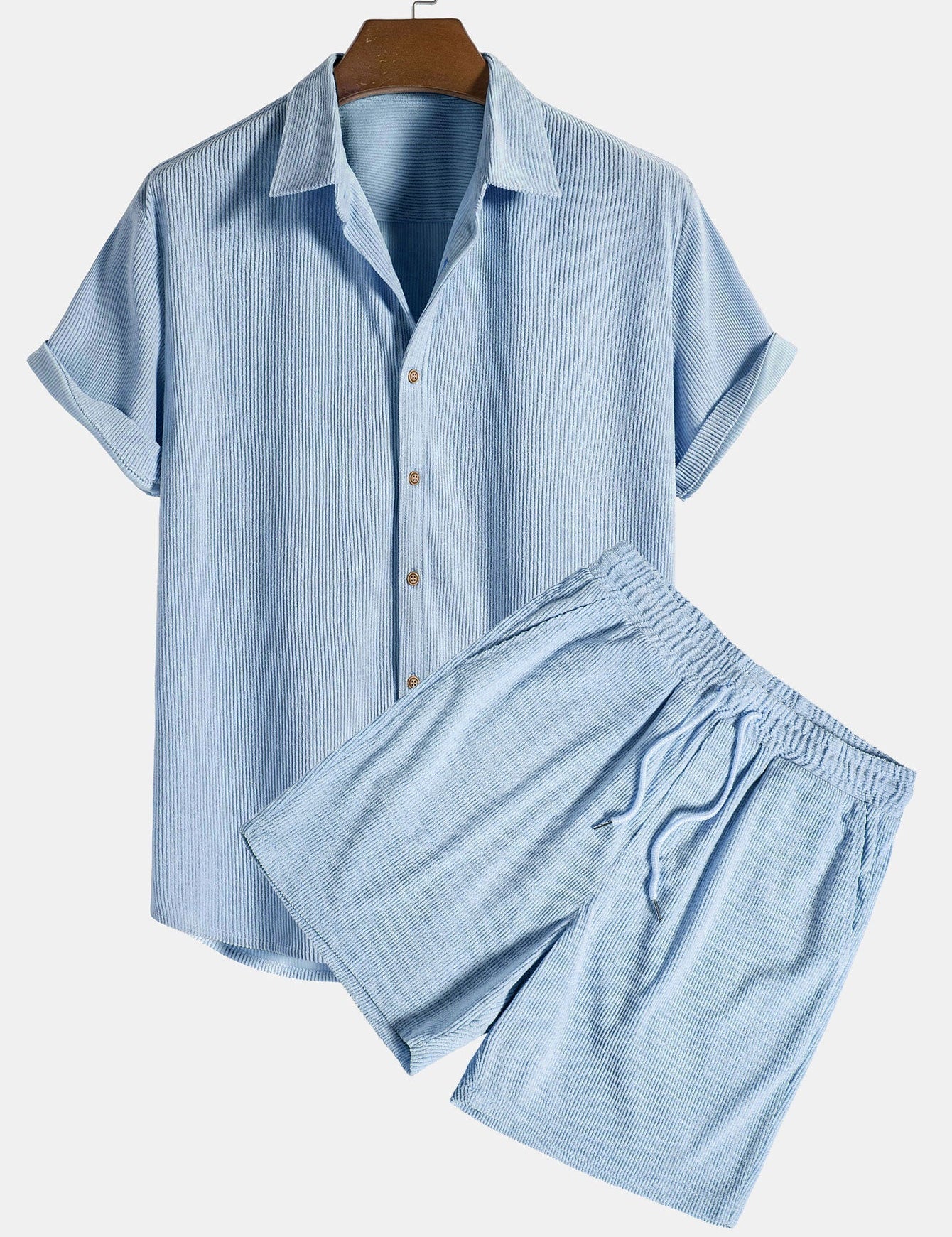 Conjunto de Camisa - Veludo Cotelê