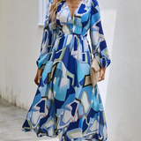 Carolina | Vestido Feminino com Padrão Floral