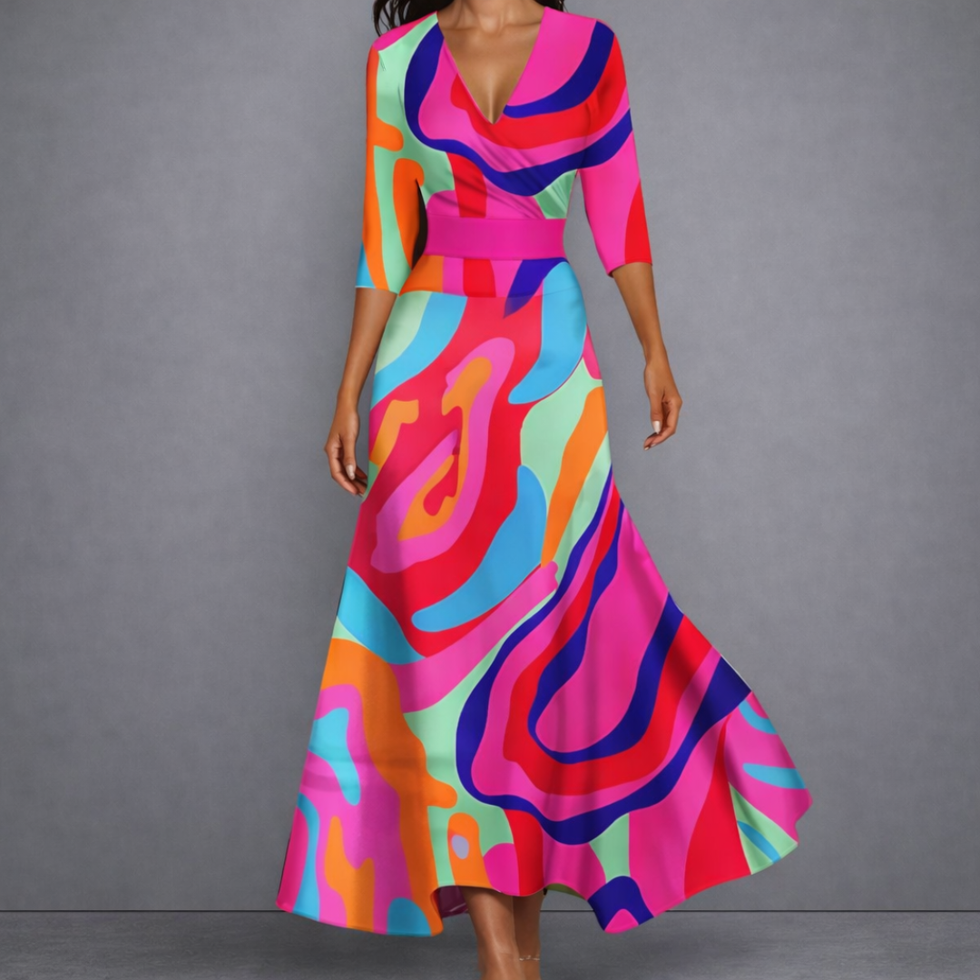 Vestido Maxi Fluído