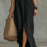 Agnes | Vestido longo com botões