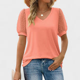 Carolina - Top Elegante com Decote em V