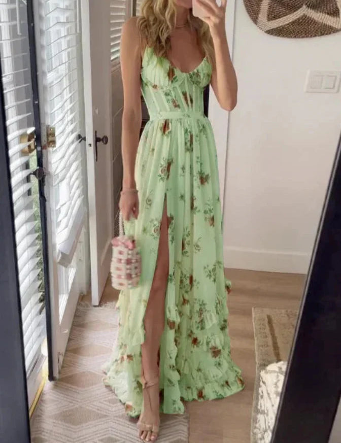 Carlota | Vestido Floral Romântico