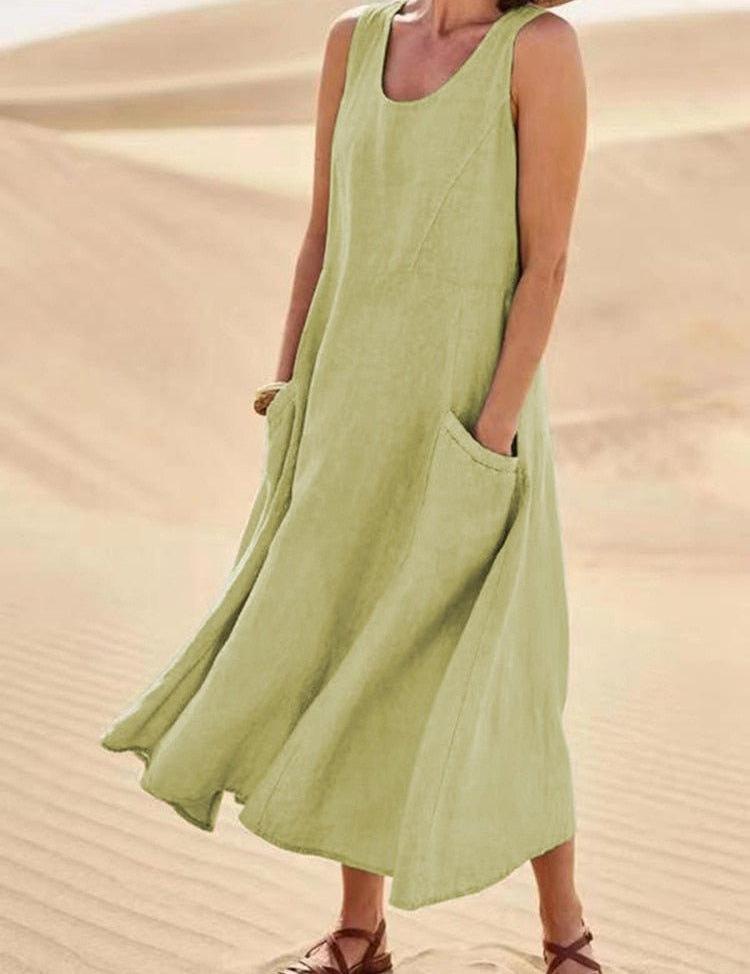 Maria - Vestido Elegante de Primavera