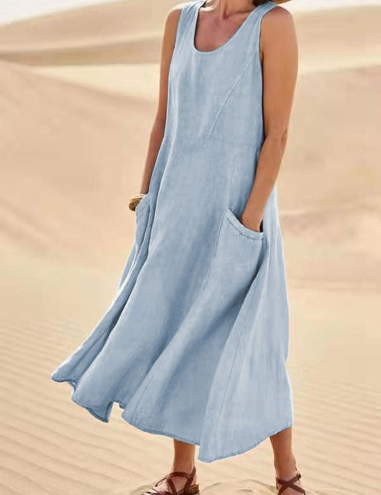 Maria - Vestido Elegante de Primavera