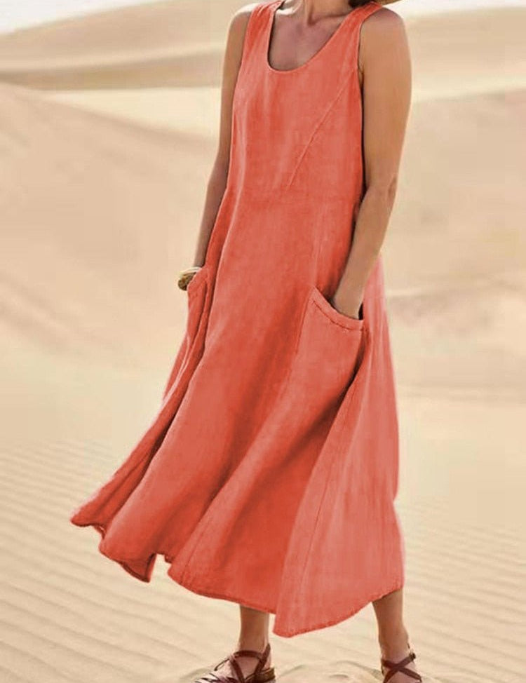 Maria - Vestido Elegante de Primavera