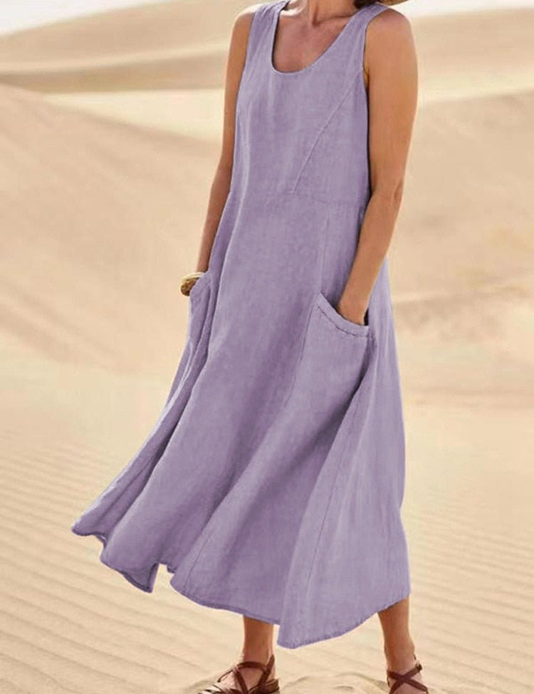 Maria - Vestido Elegante de Primavera