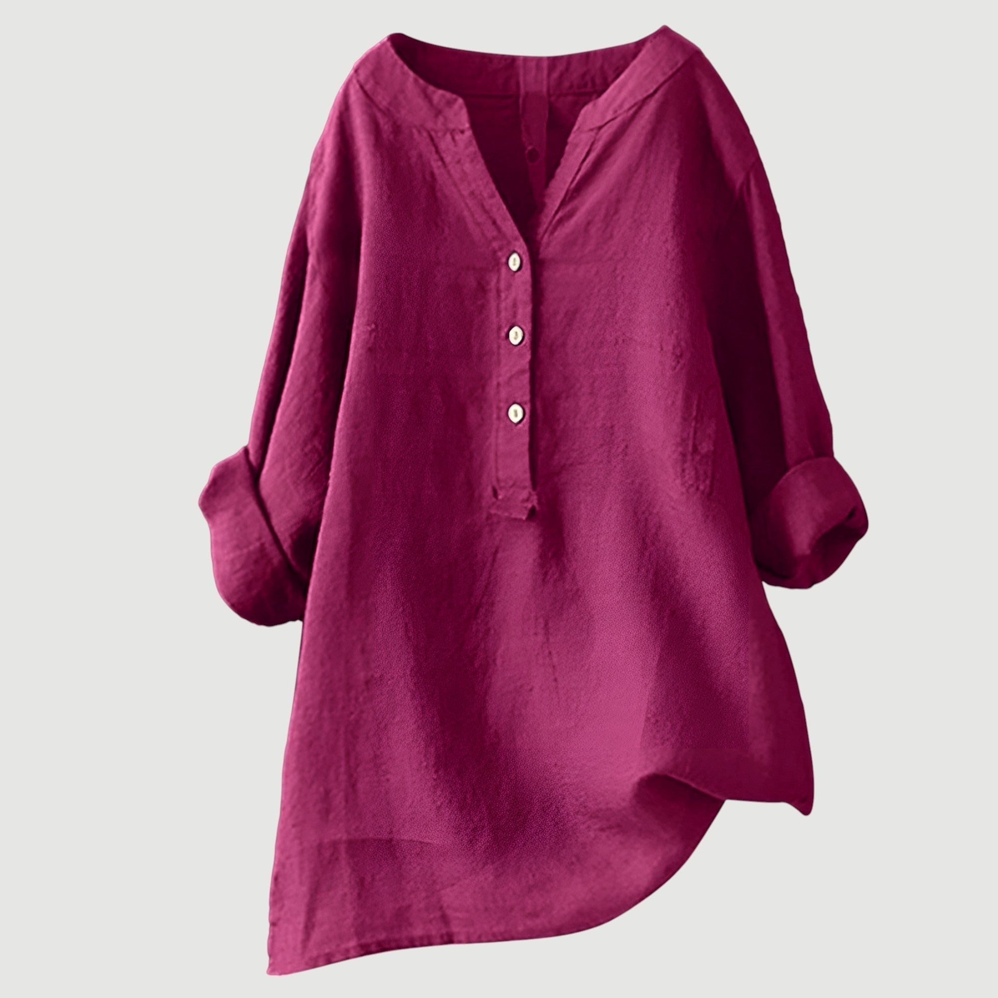 Blusa de Linho Leve e Confortável para Mulher