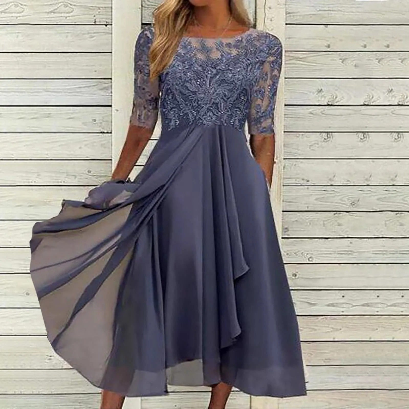 Dalila - Vestido de renda elegante