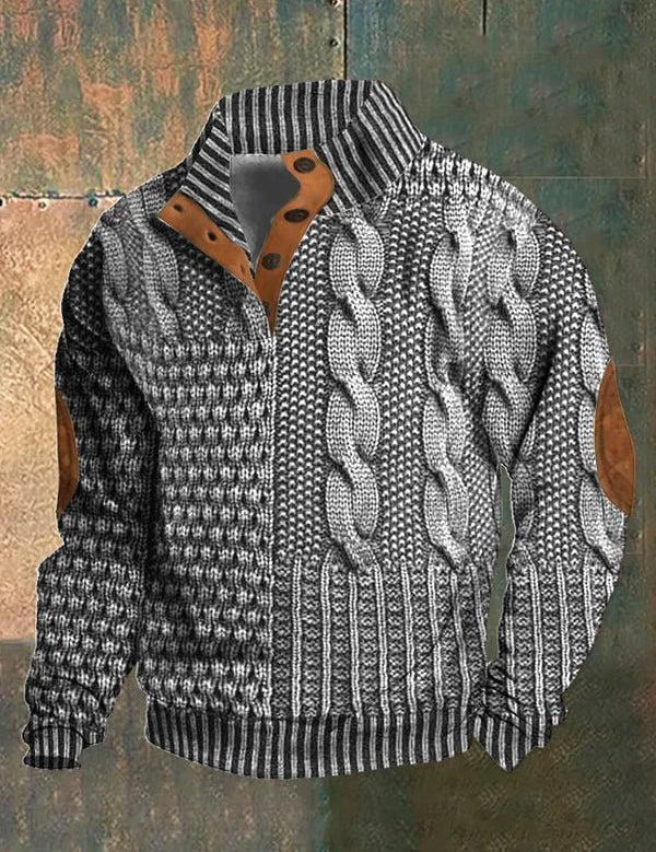 Diogo - Sweater térmica estampada