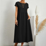 Cátia - Vestido Elegante de Primavera